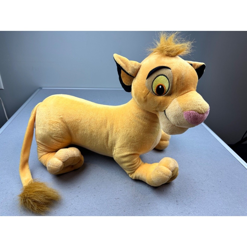 Jumbo Hasbro 2002 Disney Lion King 19" Jumbo Stuffed Plush Simba‎